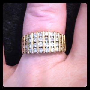 Gold anniversary Ring